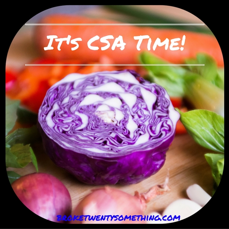 It's CSA Time!